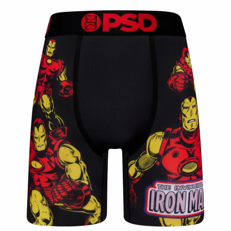 Iron Man Comic Poses PSD Boxer Briefs